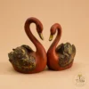 Eternal Love Swan Couple Showpiece – Set of 2