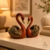 Eternal Love Swan Couple Showpiece – Set of 2