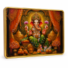 Premium 3D Crystal Embellished Lord Ganesha Wall Photo Frame | Decorative Pooja & Home Decor Frame
